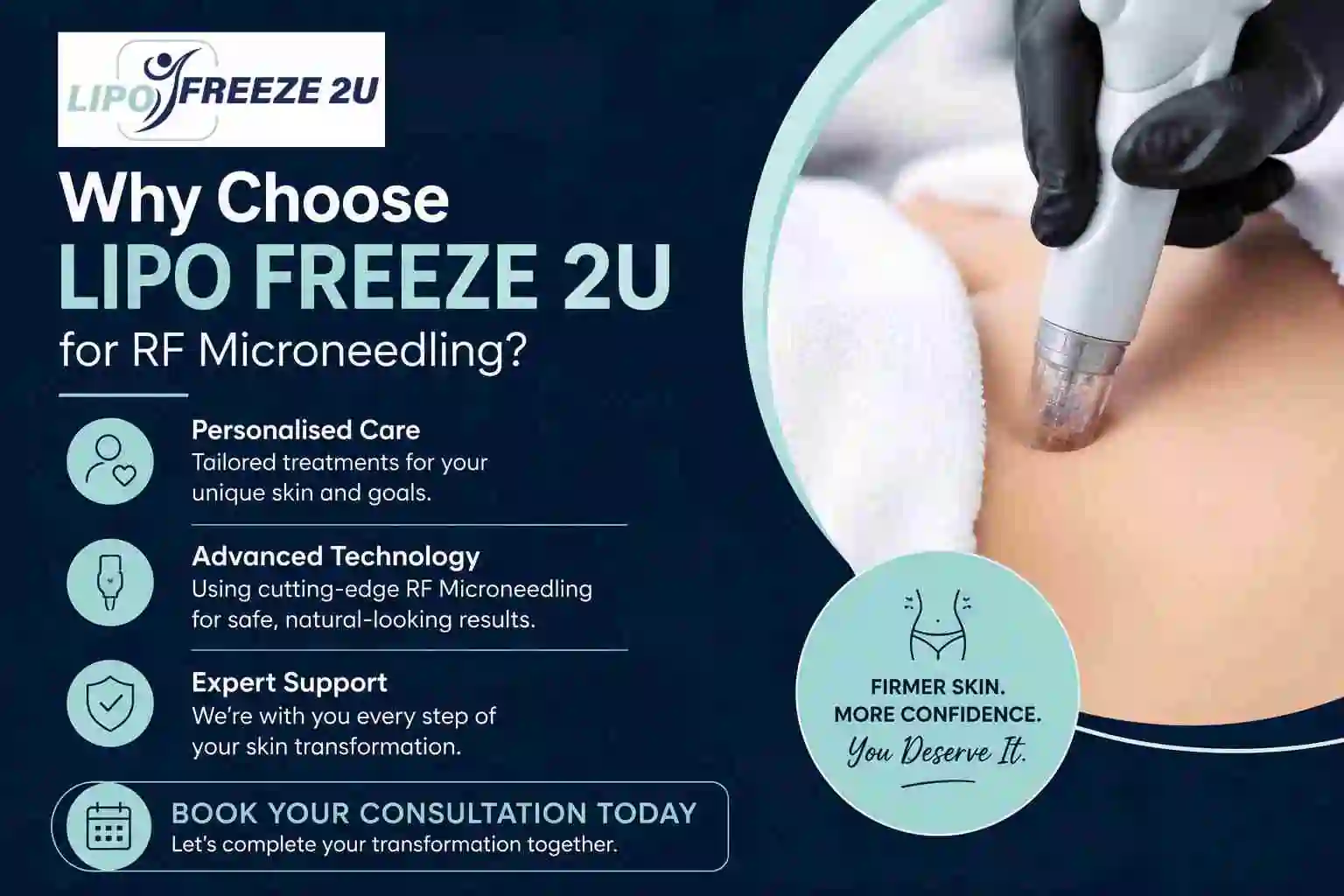 Why Choose LIPO FREEZE 2U for RF Microneedling Leigh-on-Sea?